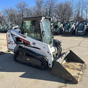 Chargeur compact BBOBCAT T450 2018, chargeur frontal, capacité de charge nominale de 35 tonnes, moteur Caterpillar, pompe hydraulique TCM - Product Image 1