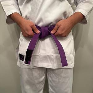 Cinturón de Judo de Alta Calidad Personalizado en Color, 100% Algodón, 220g, Ajuste Universal, Cinturón de Artes Marciales con Impresión de Logotipo Personalizado MS-JB-01 - Product Image 6