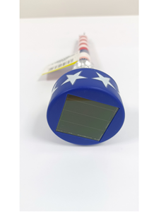 Best Price Home Decoration Outdoor <b>Decorative</b> Light 14 Inch Length SOLAR PATRIOTIC <b>STAKE</b> for <b>Garden</b> Collection - Product Image 5
