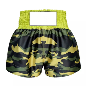 Shorts thaïlandais personnalisés pour le Muay Thai Arts martiaux Hommes Trunks pour le grappling Exercices de gym MMA Shorts de boxe thaïlandaise en gros Unisexe - Product Image 1