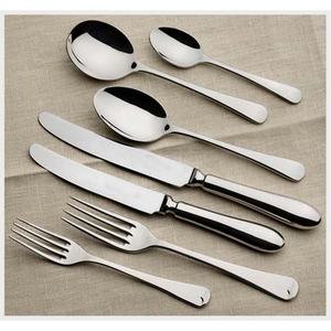 Acier inoxydable brillant mariage hôtel vaisselle vaisselle couverts acier inoxydable argent nickel argenterie ensemble de couverts - Product Image 4
