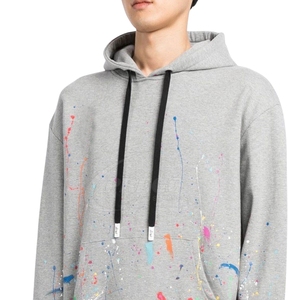 Men Oversized Hoodie Drop Shoulder Sweatshirt <b>Hip</b> Hop Casual Streetwear Autumn Winter Pullover Hoodie <b>for</b> Adults Bulk Wholesale - Product Image 4