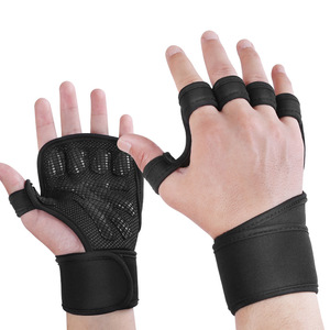 Guantes de Gimnasio de Alta Calidad al por Mayor con Logotipo Personalizado, Nuevo Estilo, Mejor Material de Cuero, Precio Económico de un Buen Fabricante - Product Image 1