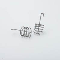 Ressort hélicoïdal double en acier inoxydable Heli Spring, conforme RoHS/REACH, diamètre de fil personnalisé, nombre de tours, ressort de couple ultra-précis