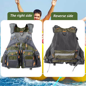 เสื้อชูชีพผู้ใหญ่ทำจากโฟมน้ำหนักเบามีขนาดอเนกประสงค์สำหรับการตกปลาและว่ายน้ำ - Product Image 3