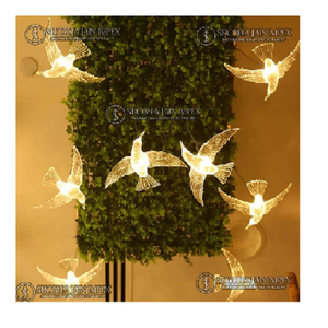 Oiseau acrylique, taille 9 pouces - Product Image 1