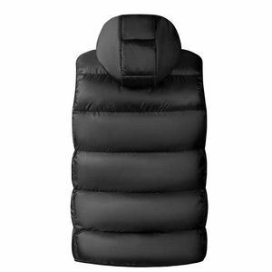Gilet matelassé décontracté en toile fabriqué en usine, best-seller, vêtements d'extérieur pour les saisons froides, personnalisable, faible MOQ, gilets pour hommes, boutons - Product Image 6