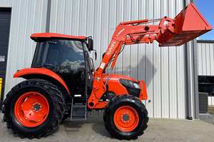 Tracteur à chenilles M6060 4x4 automatique 2021 avec chargeur et godet à attache rapide, longue durée de vie - Product Image 4