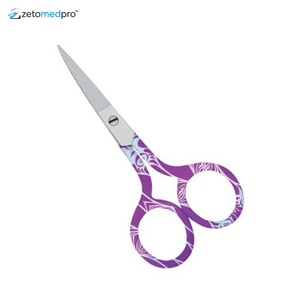 Ciseaux floraux dorés élégants pour la beauté et le toilettage - Product Image 2