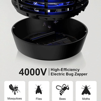 Elektrische Led Muggen Killer Tuin Lantaarn Elektronische Muggen Bug Zapper Insect Mosquito Lamp Killer