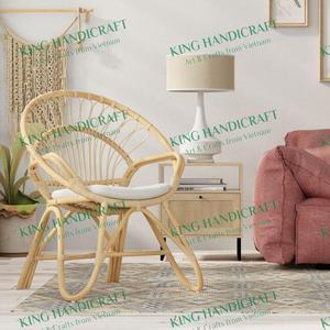 Silla de ratán moderna hecha a mano para niños, para dormitorio, sala de estar, cocina, uso natural, directo de Vietnam - Product Image 1