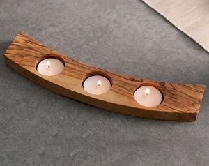 Portavelas de Madera Personalizado |   Grabado Láser Disponible |   Directo de Fábrica - Product Image 2