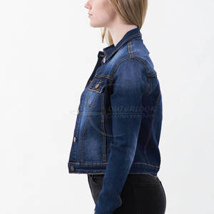 Chaqueta vaquera para mujer hecha a medida hecha en Pakistán, superventas con relleno de algodón para uso en exteriores con diseño único - Product Image 2