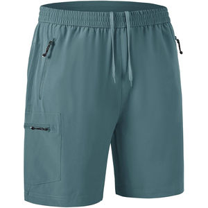 Pantalones Cortos Awrah Personalizados para Hombre, Musulmanes, hasta la Rodilla, Casuales, Transpirables, Impermeables, Ecológicos, de Lona, Teñidos en Color Liso - Product Image 5