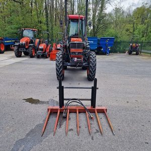 รถแทรกเตอร์คูโบต้าใหม่เอี่ยม 50 แรงม้า 80 แรงม้า 120 แรงม้า พร้อมที่ตักด้านหน้า รถตักหลังขุด  ระบบขับเคลื่อนแบบตีนตะขาบ ปั๊มหลัก ชิ้นส่วนสำคัญสำหรับการเกษตร - Product Image 2