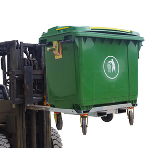 סל גלגלים בעל חוזק גבוה עם בסיס מסתובב לפסולת נפח גבוהה ומיחזור למלגלית - Product Image 1