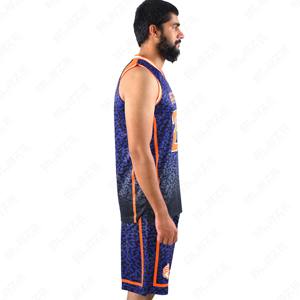 Blaze Fight Wear basket-ball uniforme OEM respirant Laker basket-ball maillot uniforme Sport ensemble grande taille Bsci été Shorts - Product Image 5