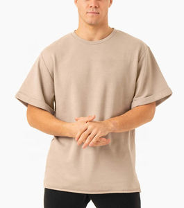 เสื้อยืดผ้าฝ้าย100% ขนาดใหญ่สำหรับผู้ชายเสื้อยืดสำหรับ100% บริการแปรรูปพิมพ์ลายเสื้อผ้าพิมพ์ลาย - Product Image 1