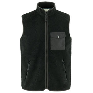 Gilet en molleton doux pour hommes Gilets de vêtements d'extérieur légers à fermeture éclair complète Polaire douce Gilet d'hiver chaud sans manches pour la randonnée Golf - Product Image 5
