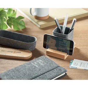 OROSTAN Portapenne Quadrato in Legno Ecosostenibile, Soluzione di Merchandising Verde - Product Image 2