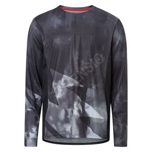 Ropa deportiva transpirable de alta calidad, diseño de impresión por sublimación personalizado, Jersey de descenso MTB para hombres/mujeres, Color Digital superior - Product Image 1