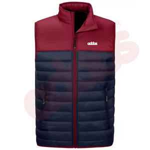 2024 chaleco acolchado ligero de estilo callejero para hombre, chaqueta de burbujas sin mangas de alta calidad para invierno personalizable - Product Image 5