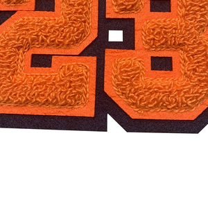 Parches Bordados en 3D de Chenilla Tejida en Lona Personalizados para Gorras y Ropa Urbana, Tamaño Personalizado - Product Image 6