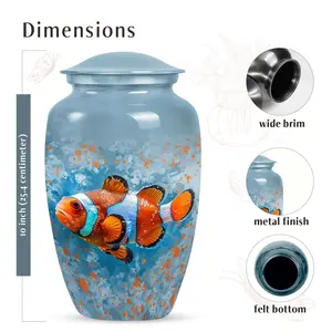 Recuerdos Únicos de Pez Payaso, Urnas de Cremación Únicas para Seres Queridos - Product Image 2