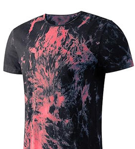 T-shirt pour homme en coton 100% écologique, respirant, à séchage rapide, coupe ample, imprimé sur mesure de haute qualité - Product Image 6