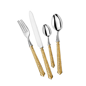 Cubiertos de diseño personalizado de alta calidad, cubiertos de acero inoxidable, cuchillo, cuchara, tenedor, juego para boda o cena de regreso a la escuela - Product Image 2