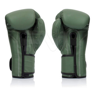 Guantes de Boxeo Profesionales Hechos a Medida, Guantes de Boxeo de Cuero, Guantes de Boxeo para Entrenamiento de Combate - Product Image 3