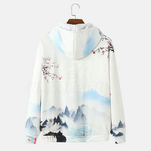 Sweats à capuche de sublimation haut de gamme, design de couleur personnalisé, idéal pour la mode décontractée et les tenues quotidiennes - Product Image 2