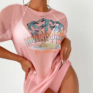 PASUXI Neueste Damen Sexy Hanging Neck Swimwear 3-teiliger Badeanzug Plus Size Damen Print High Waist Fashion Beach Bikini