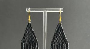 Boucles d'oreilles en perles Ombre faites à la main populaires bijoux pendants élégants pour une tenue quotidienne et de fête à bas prix - Product Image 6
