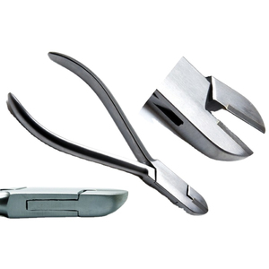 Alicates Ergonómicos Manuales Reutilizables de Alta Calidad para Hueso, con Punta TC, para Ortodoncia y Prótesis, de Acero Inoxidable Profesional, Afilados, con Certificación CE - Product Image 4