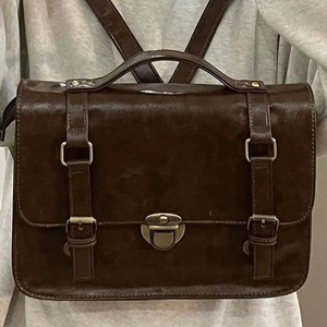 Sac à dos en cuir véritable pour femme, sac à dos décontracté pour le quotidien, l'école, les voyages, sac à dos vintage en cuir de vachette - Product Image 4
