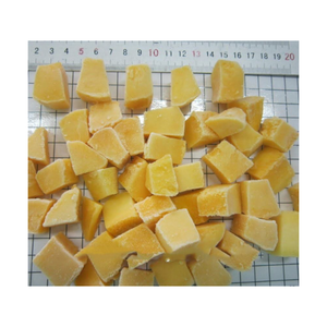 Tranches de mangue congelées Cubes entières traitées IQF Origine du Vietnam Exportation en vrac Mangue tropicale pour smoothie Dessert - Product Image 1