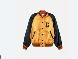 Chaqueta Bomber de Satén Hecha a Medida con Manga Larga y Forro de Satén, Estilo Urbano con Patrón de Camuflaje - Product Image 4