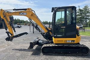 JCB รถขุดขนาดเล็กพร้อมถังที่แนบมาเครื่องยนต์ปั๊มส่วนประกอบหลัก5.5ton น้ำหนักในการทำงาน - Product Image 5