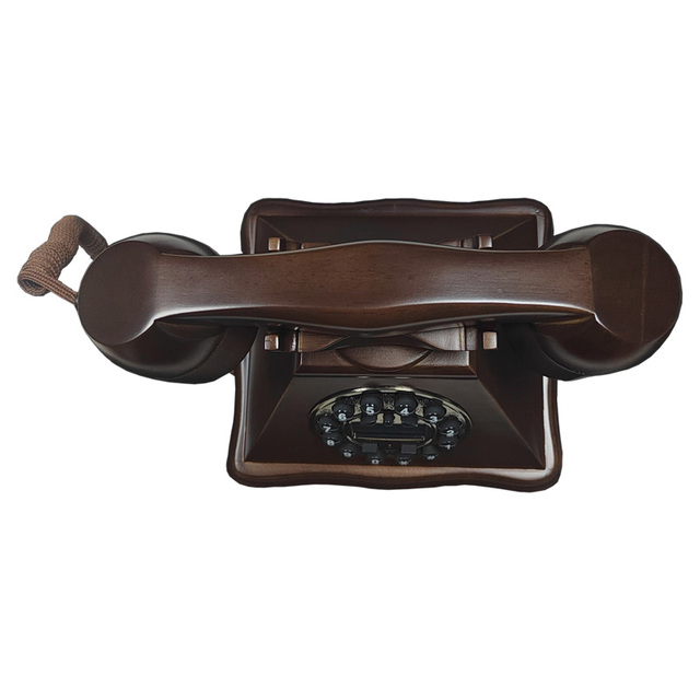 Antique Phone Retro Vintage Wired Telephone with Caller ID