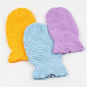 Venta al por mayor personalizado a prueba de viento pasamontañas máscaras de esquí ligero Unisex 3 agujeros de punto de color personalizado máscaras cómodas para hombres - Product Image 6