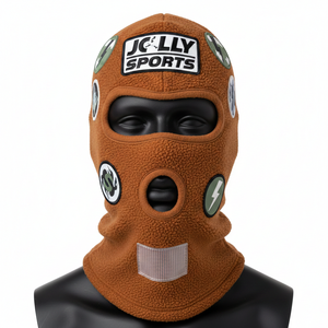 Pasamontañas para Hombre para Clima Frío, Forro Polar de Poliéster de Alta Densidad de 260 g/m², Cubierta Facial Aislante con Paneles para Ojos y Boca - Product Image 6