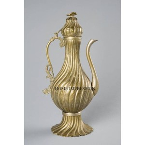 Nouveau Style moderne Durable métal arabe cafetière Dallah pour Restaurant hôtel servant utiliser cafetière Dallah café servant Pot - Product Image 3