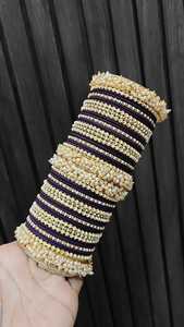 ชุดกำไลข้อมือผู้หญิงที่มีคุณภาพดีเยี่ยมชุดเครื่องประดับงานแฮนด์เมดทำจากแก้วสำหรับผู้หญิงดีไซน์ใหม่หรูหรา - Product Image 4