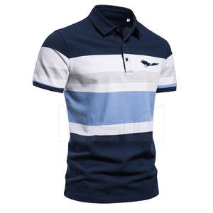 Camiseta de algodón personalizada para hombre, Polo a precio de fábrica, venta al por mayor - Product Image 2