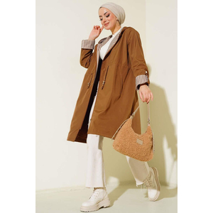 Nouvelle saison, vêtements islamiques d'hiver pour femmes, robe abaya, kaftan, tunique, mode islamique de Dubaï, mode islamique turque, robes islamiques fabriquées en Turquie - Product Image 1