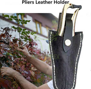 Imra impex pochette porte-pince en cuir étui à outils durable pour sécateur ciseaux de jardin et couteaux de jardin boucle de ceinture et bouton - Product Image 6
