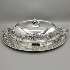 Casserole en acier inoxydable de qualité supérieure, durable et écologique avec couvercle |   Pour un usage domestique et commercial, design classique pour tous les types de cuisinières - Product Image 5