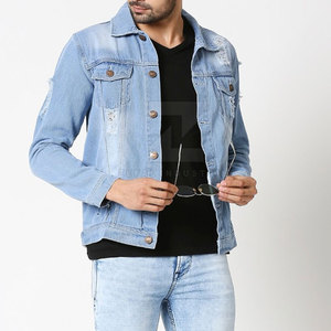 Nouveau dernier style à la mode hommes veste en jean de haute qualité taille personnalisée hommes veste d'hiver pour adultes - Product Image 6