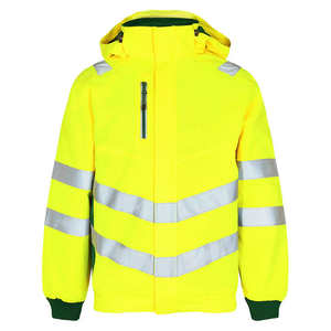 Vestes de travail réfléchissantes imperméables Softshell de haute qualité pour hommes Vestes de construction haute visibilité Vêtements de travail de sécurité camouflage - Product Image 4